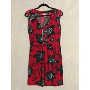 Diane Von Furstenburg Sleeveless Dress Women's Size 4 Silk Jersey